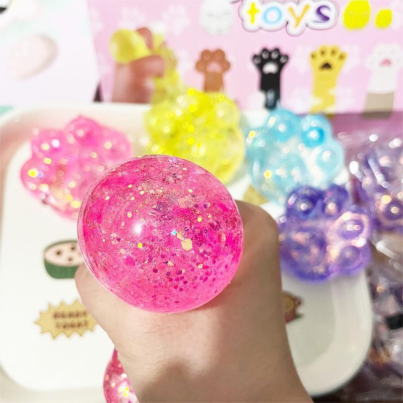 Dekompresní míček Douyin Hit Cat Claw Maltose Pinch Ball