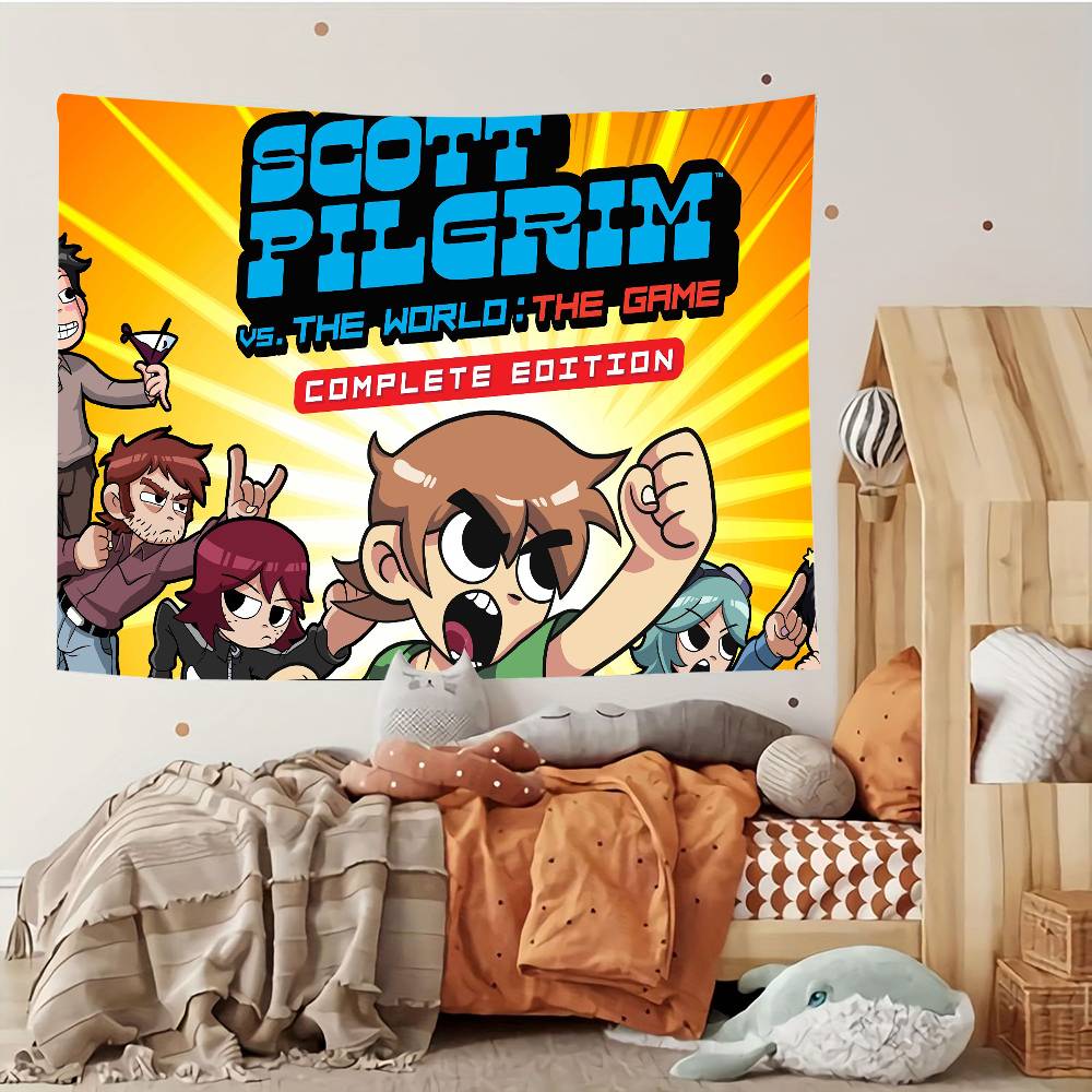 Bryan Lee OMalley Tapestry Customizable Tapestries Of Various Styleswall Hangings Celebrity Photo Printingwall Hangings