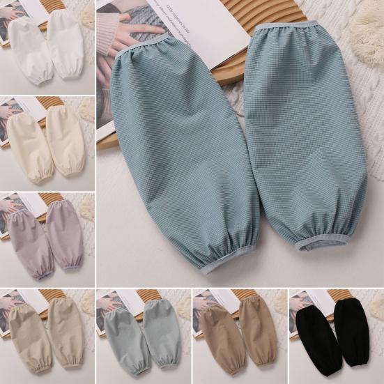 1 Pair Kitchen Arm Sleeves for Office Kitchen Anti-Oil And Anti-Dust Housework Arm Sleeves Reusable Office Work Sleeve Guards for Daily Protection
