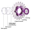 16T/17T/18T/20T Single Speed Freewheel MTB Bicycle Cassette Sprocket Gear
