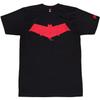 Batman Red Hood Symbol 100% Cotton T-shirt Mens Tees Top