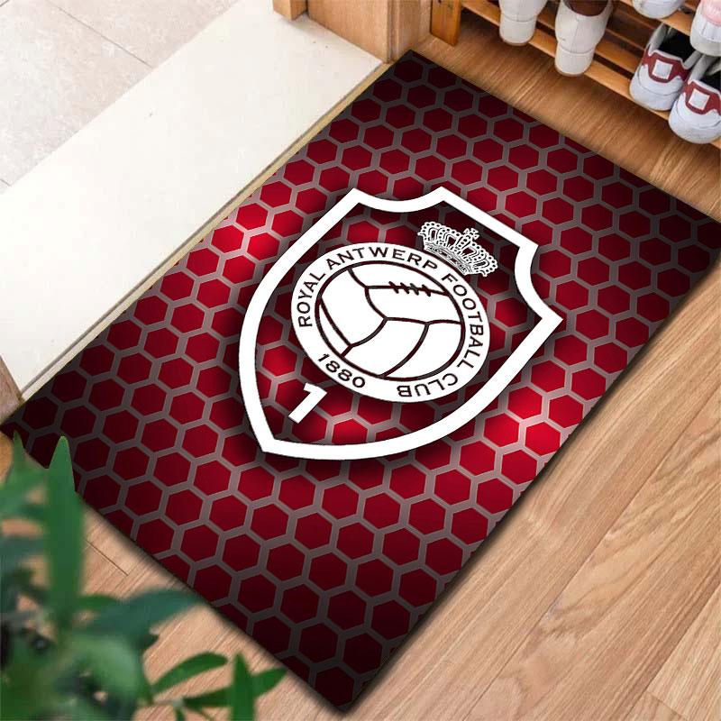 Royal Antwerp FC Carpet Rug for Living Room Bedroom Home Sofa Decoration,Kids play Non-slip Floor Mat