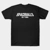 Asian Size Men Print T-shirt Spaceballs No-Cut Heat Transfer Print Cotton Tshirt