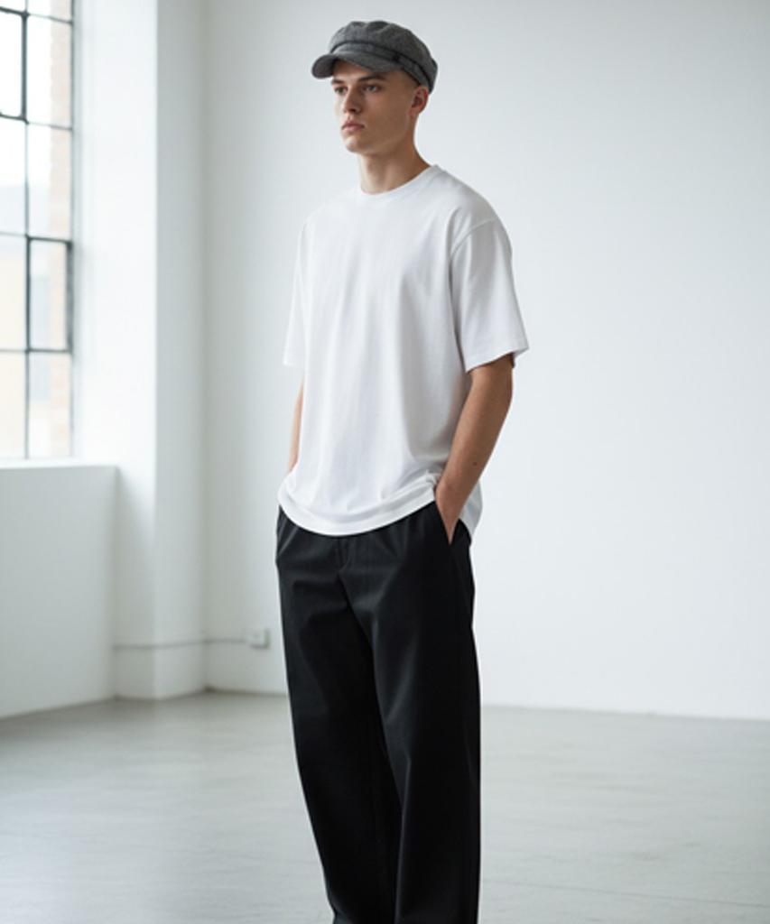 Yunibeosyeolkemiseuteuli Linen Logo Gray Marine Cap