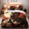 Zombie Duvet Cover Set For Boys Men King Size Lightweight Down Horror Theme Quilt Cover 2 Pillowcases 1 Comforter Cover No Quilt