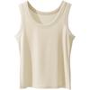 Yiershuang Lyocell Damen Tanktop Ärmellos Breiter Träger Locker Atmungsaktives Weste
