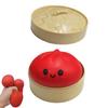 Colorful Dumpling Squishes Stress Balls Reusable Low Rebound Decompression Toys Dough Ball Unique Home Decoration Gifts