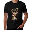 Adorable Reindeer T-Shirt Quick Drying Vintage Clothes Graphic Tee Shirt Graphic T Shirts Men's T-shirts