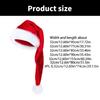 Adjustable Size Santa Hat Holiday Headwear Unisex Santa Hat Party Santa Hat for Holiday Parties and Celebrations