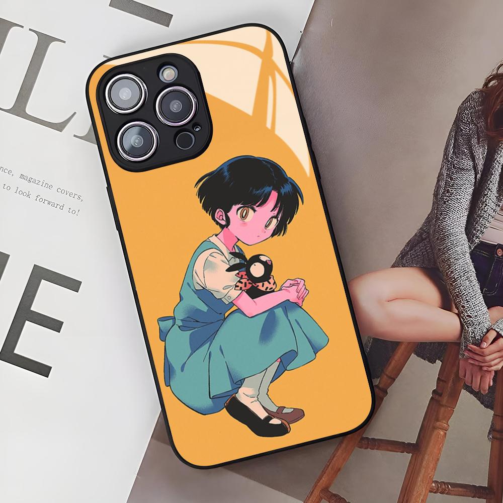 Anime Ranma Phone Case for Iphone 17 Air 16 15 14 12 11 13 Pro Max Mini Se Puls Glass Cover