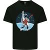 Space Rock Funny Astronaut Guitar Guitarist Kids T-Shirt Childrens