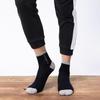 5 Pairs Men's Crew Socks Moisture-Wicking Athletic Socks Soft Breathable Running Socks for Hiking Sports