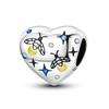 Original 925 Sterling Silver Charms Bead Heart Cat Dog Balloon Bead Fit Original Bracelet For Women DIY Accessories Jewelry Gift