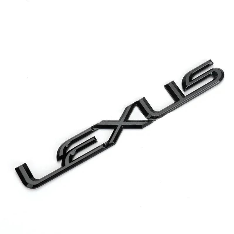 Emblems For Lexus Logo ES300 IS300 IS350 ES250 ES350 IS250 CT200H NX200 Accessories ABS/Metal Car Rear Trunk Emblem Badge Sticke