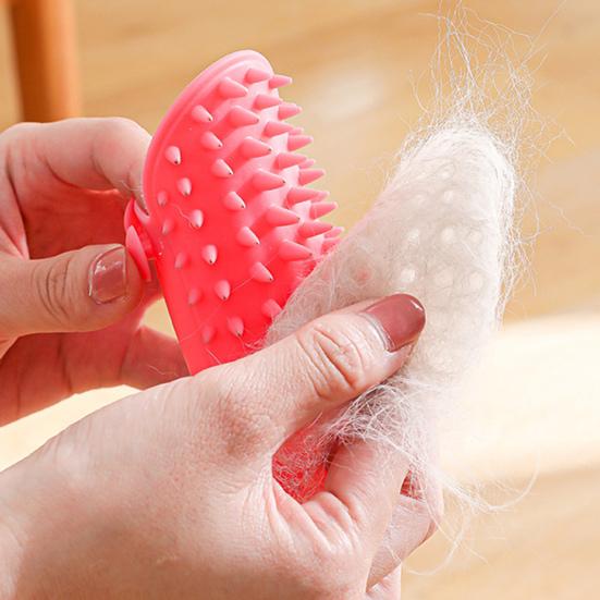 1Pc/3Pcs Cat Self Groomer Brush Adjustable Corner Cat Face Itch Scratching Brush Table Leg Silicone Self Massage Comb for Cats Dogs