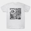 Koszulka damska Temple Harajuku Print Kawaii Tshirt Letnia koszulka damska z krótkim rękawem Top Tee