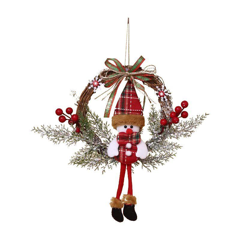 Charming Christmas Decorations Garland Rattan With Lights For Festive Home Parties