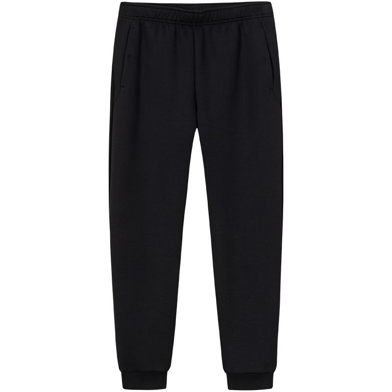 Anta Men's Fleece-Lined Knit Sports Pants