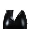 Sexy Women' Stretch Short Skirt Nightclub Bag Hip PU Short Skirt Leather Skirt Mini Dress