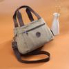 Retro Casual Women's Canvas Handbag - Large Capacity Multi-Compartment Shoulder & Crossbody Bag (FB-078)