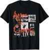 Alice In Chains Album Grid 100% Cotton T-shirt Mens Tees Top