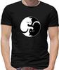 Yin Yang Katze Herren T-Shirt - Kätzchen - Miezekatze - Spirituell - Haustier - Yin und Yang