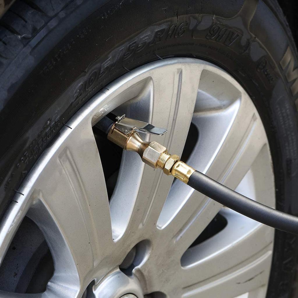 1Pc Car Accessories Car Air Pump Thread Nozzle Adapter Car Pump Accessories Fast Conversion Head Clip Type Nozzle