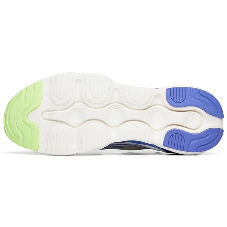 Anta Martian Foam Lightweight Abrasion Resistant Low Top Running Shoes Men's White Purple 112225582-2