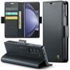 Luxury Leather Holder Wallet Flip Magnetic Case Card for Samsung Galaxy Z Fold 5 5G Silicone Protection Cover