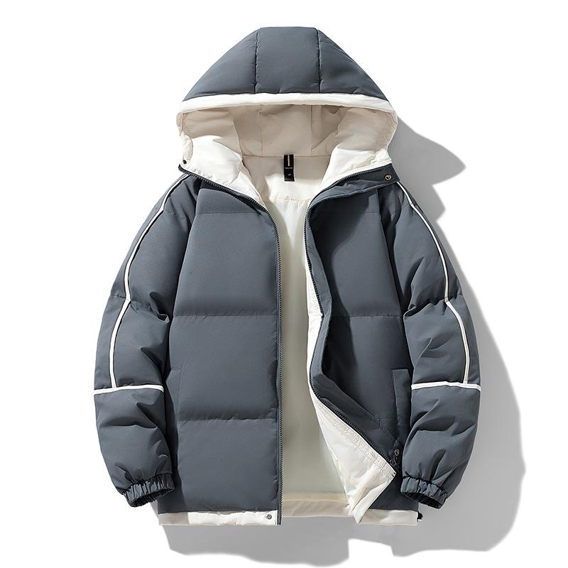 New Winter Cotton Coats, Casual Loose Warm Men and Women Same Style Cotton Coats, Hooded Cotton Jackets, Thickened