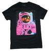 Astronaut Moon Walk Men's Graphic Print Short Sleeve T-shirt Tops Tees Unisex - NWT