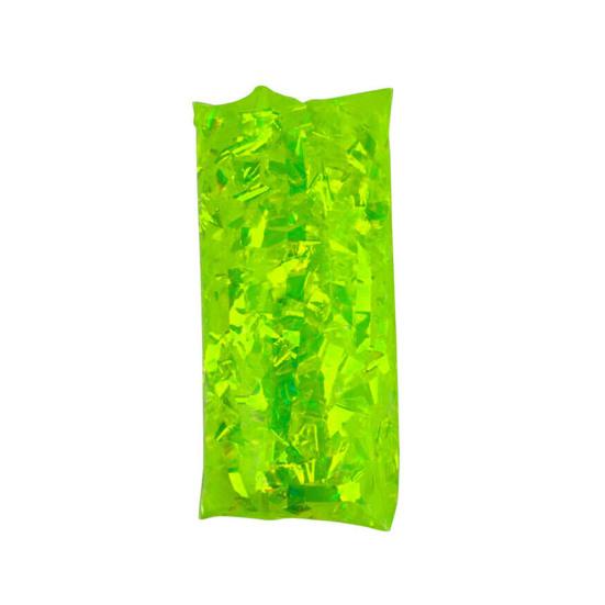 Stress Relief Slithery Strip Toy with Sequins Cannot Be Grasped Clear Bar Squeeze Toy Office Work Stress Decompression Toy Prank Prop Gag