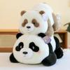 Carino nuovo peluche simulato di panda bambola souvenir dello zoo bambola panda bolla