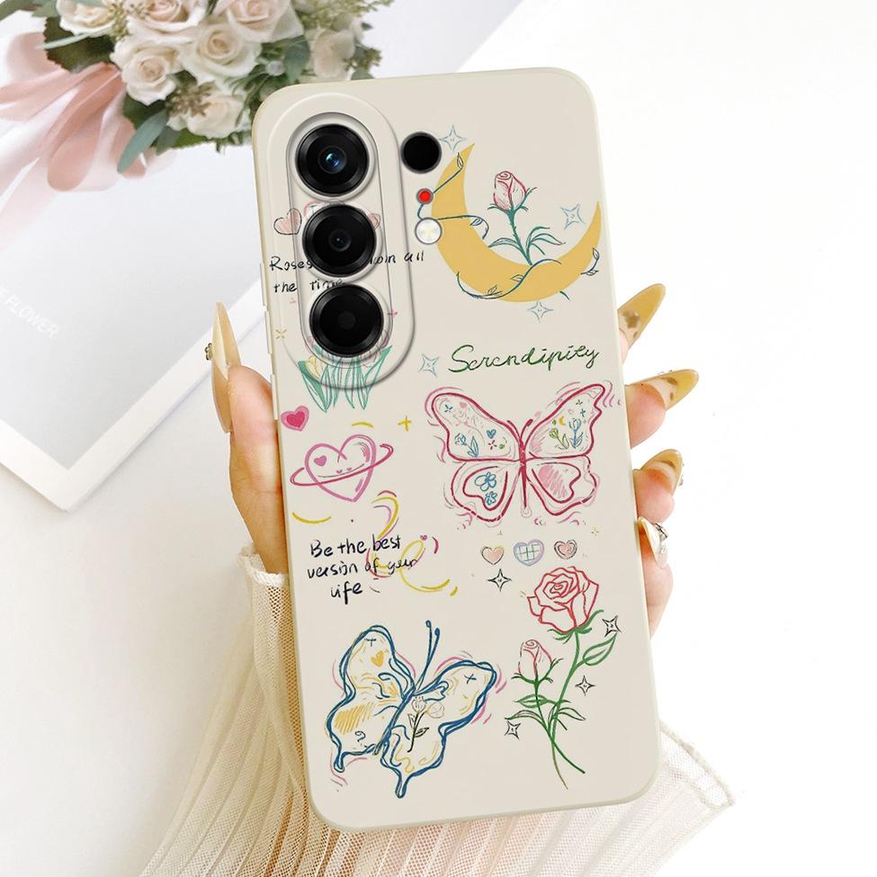 Case For Tecno Camon 50 4G Cover Luxury Fashion Cute Cartoon Funny Painted Silicone Funda For Tecno Camon50 4G CN5 Casing