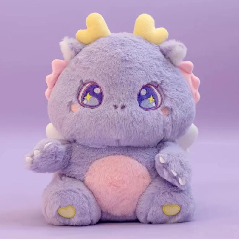 Süßes Kleiner Drache Plüschtier Weiches Dinosaurier Stofftier Puppe Für Kinder Mädchen Baby Geburtstagsgeschenk