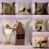 SStrange Stories Fashion Pillow Case Pillow Case Plush Fabric Soft Double Sided Print Home Sofa High Quality Cushion