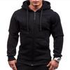 2024 Neuer Modestil Pullover Reißverschluss Kapuzenpullover Jacke Herren Einfarbige Sweatshirtjacke