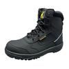 Fukuyama Rubber Captain Stag Work Shoes, Professional High-Cut Safety Shoes, Black, Size 26.0 Cm, 3E
