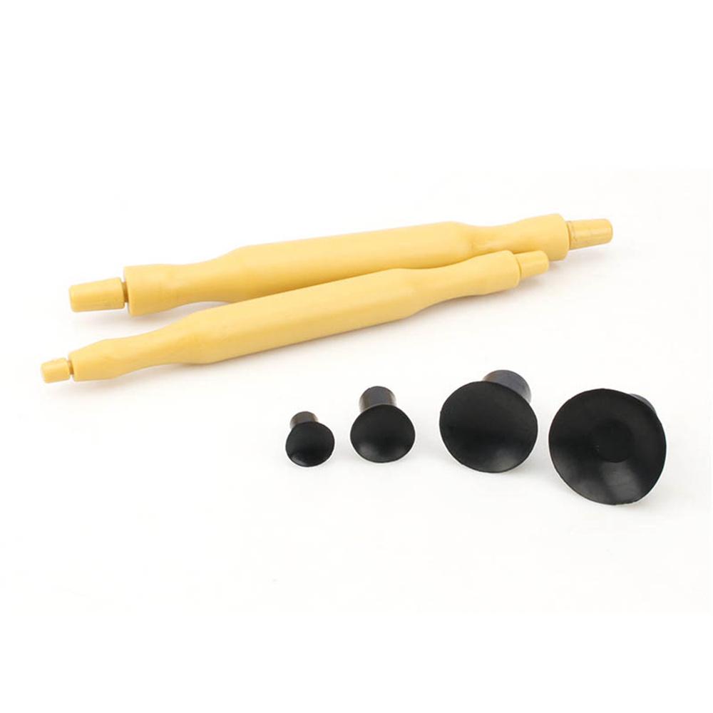 2pcs Large+Small Grip Valve Grinding Stick Lapping Tool Suction Cup Lap Sticks