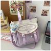School Bag High Value College Style Messenger Bag Female Students Class Leisure Bag Large Capacity Portable Tutoring Bag Bag