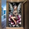 Large Size Diamond Painting New Collection Butterfly Fairy Diy Full Square Round Drill Rhinestone Embroidery Mosaic Cross Stitch Kits Wall Decor