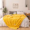 Bettdecke, grüne Farbe, weiche Flanelldecke, Einzelbett, Königin, König, warme Plaids für Betten, Mantas de Cama, Überwurfdecken