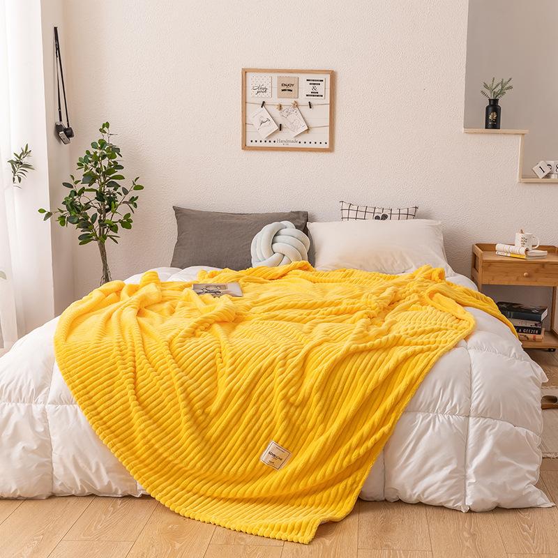 Bettdecke, grüne Farbe, weiche Flanelldecke, Einzelbett, Königin, König, warme Plaids für Betten, Mantas de Cama, Überwurfdecken
