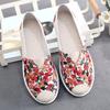 Versatile Canvas Women's Shoes 2024 New Flat Bottom Cloth Shoes Soft Sole Lightweight Casual Breathable Fisherman's Shoes Tenis