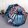 1pc Spider Web Automatic Folding Umbrella - Design, Durable Iron Frame for Travel, Outdoor, Beach Fashion Accessory A0920015