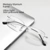 Danyang 3025JY Men's Memory Titanium Half-Frame Myopia Glasses – Ultra-Light, Large-Face Design