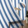 Witte Blauwe Strepen Geometrische Transparante Gordijnen Raamdecoratie Voor Keuken Woonkamer Slaapkamer Decoratie Moderne Tule Gordijnen