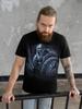 T-Shirt with Luminous Print Viking - Hero