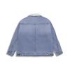 Levis Winter Warm Series Faux Shearling Collar Long Sleeve Jacket Men Jacket Floral-Blue 85242-0009