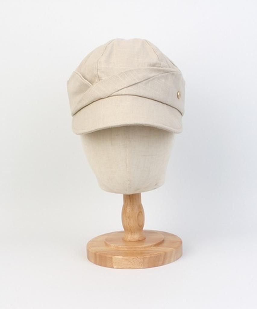 Yunibeosyeolkemiseuteuli Linen Bowl Beige Marine Cap